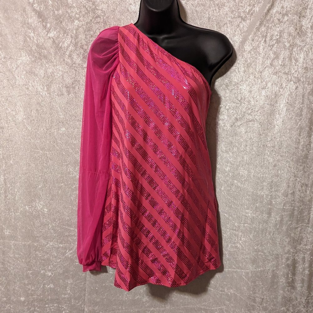 Kelle’ One Shoulder Jazz Dance Dress